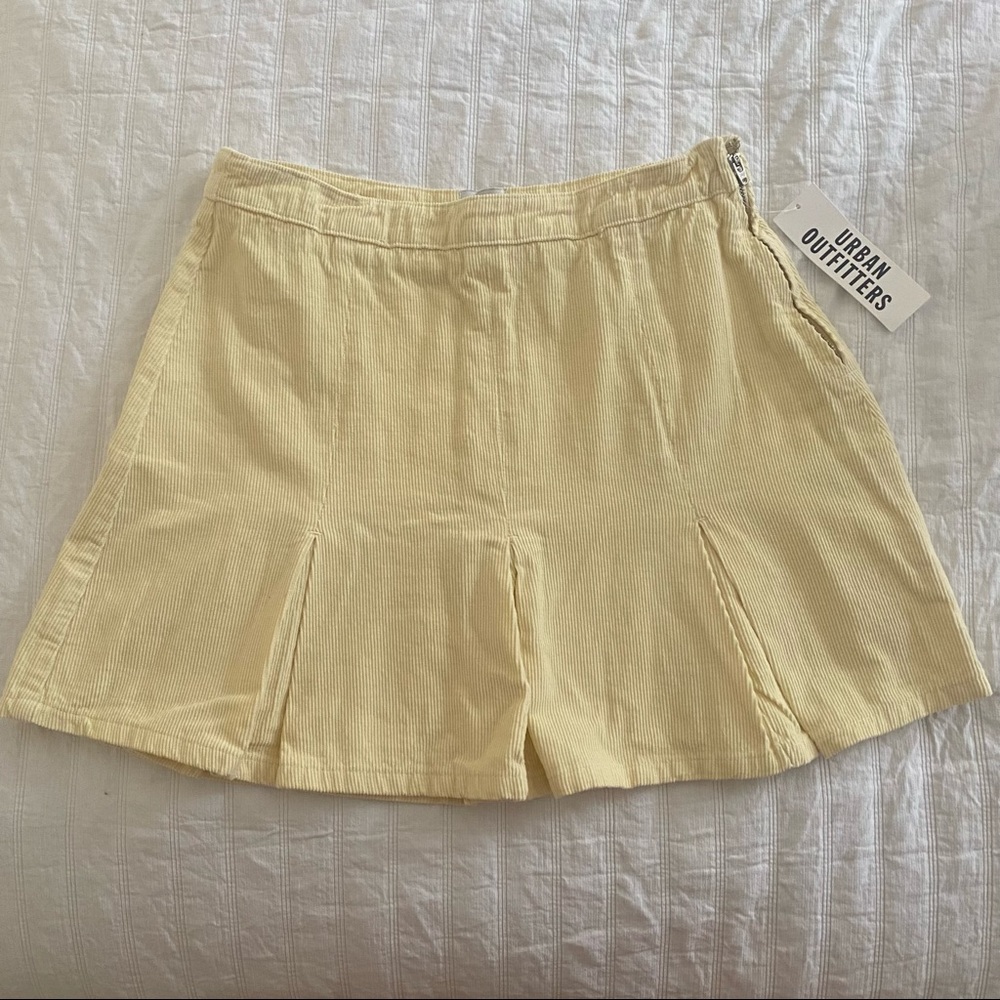 Corduroy Mini Skirt